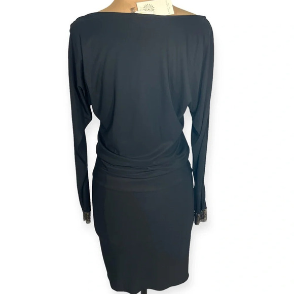 Ramy Brook black dress size S izzy chainmail dress cocktail party dress - Picture 5 of 12